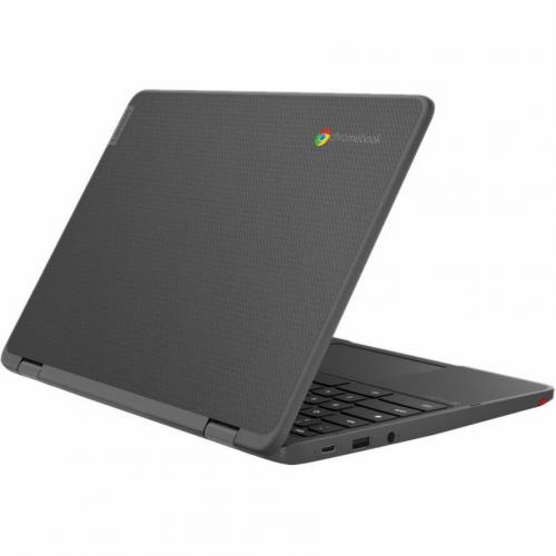 Lenovo 500e Yoga Chromebook Gen 4 82W40009US 12.2" Touchscreen Convertible 2 In 1 Chromebook   WUXGA   Intel N100   4 GB   32 GB Flash Memory   Graphite Gray Rear/500