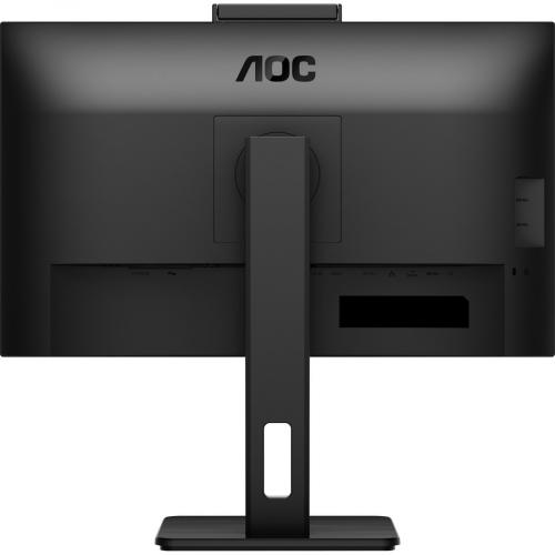 AOC Q27P3CW 27" Class Webcam WQHD LCD Monitor   16:9   Textured Black Rear/500