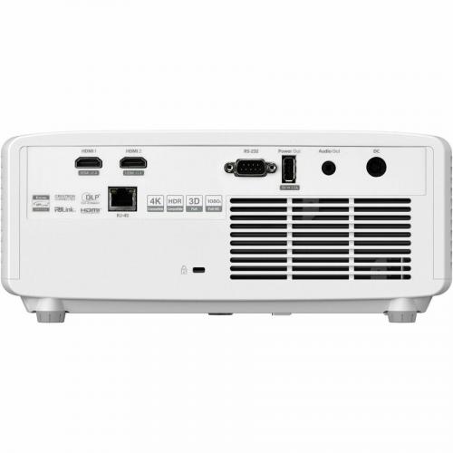 Optoma ZH420 3D DLP Projector   16:9   White Rear/500