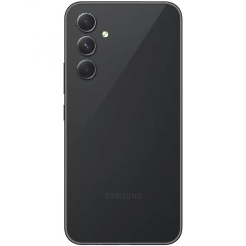 Samsung Galaxy A54 5G SM A546U1 128 GB Smartphone   6.4" Super AMOLED Full HD Plus 1080 X 2340   Octa Core (Cortex A78Quad Core (4 Core) 2.40 GHz + Cortex A55 Quad Core (4 Core) 2 GHz   6 GB RAM   Android 13   5G   Awesome Graphite Rear/500