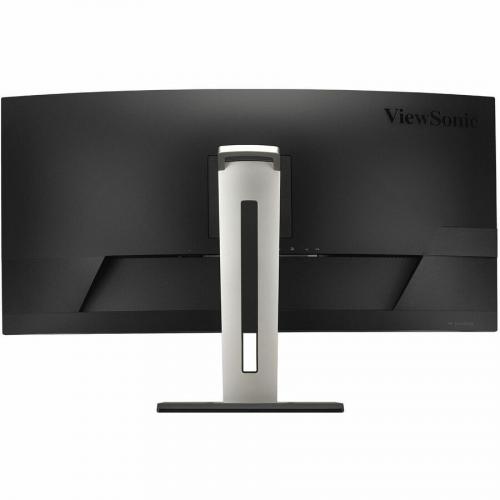 ViewSonic Ergonomic VG3456C   34" 21:9 Curved 1440p IPS Monitor With Built In Docking, 100W USB C, RJ45   400 Cd/m&#178; Rear/500
