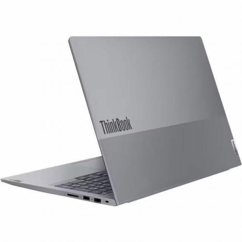 Lenovo ThinkBook 16 16" Notebook Intel Core I5 1335U 16GB RAM 256GB SSD Arctic Grey   1920 X 1200 WUXGA Display   In Plane Switching (IPS) Technology   Intel Core I5 1335U Deca Core   16 GB RAM   256 GB SSD Rear/500