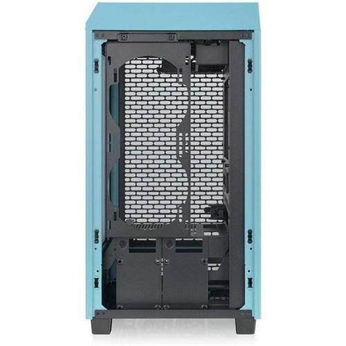 Thermaltake The Tower 200 Turquoise Mini Chassis Rear/500