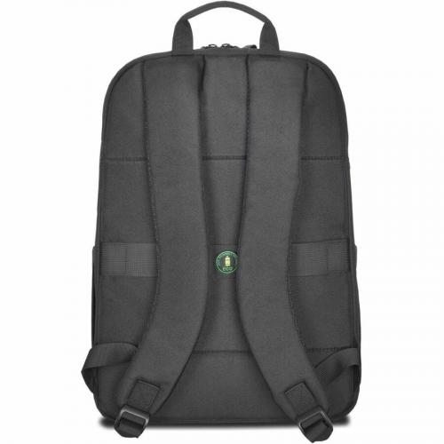 V7 Eco Friendly CBP16 ECO2 Carrying Case (Backpack) For 15.6" To 16" Notebook   Black Rear/500