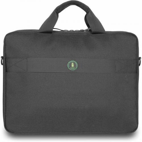 V7 Eco Friendly CTP16 ECO2 Carrying Case (Briefcase) For 15.6" To 16" Notebook, Smartphone, Accessories, ID Card, Credit Card   Black Rear/500