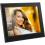 Aluratek 8" Slim Digital Photo Frame With Auto Slideshow Feature Right/500