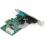 StarTech.com 2 Port PCI Express RS232 Serial Adapter Card   PCIe To Dual Serial DB9 RS 232 Controller   16950 UART   Windows And Linux Right/500