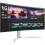 LG Ultrawide 38BN95C W 38" Class UW QHD+ Curved Screen Gaming LCD Monitor   21:9   Textured Black, Textured White, Silver Right/500