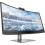 HP Z34c G3 34" Class Webcam WQHD Curved Screen LCD Monitor   21:9   Silver, Black Right/500
