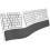 Macally BTERGOKEY   Wireless Ergonomic Keyboard For Mac & Wrist Rest Right/500