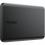 Toshiba Canvio Basics 1 TB Portable Hard Drive   2.5" External   Matte Black Right/500