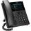 Poly VVX 350 IP Phone   Corded   Corded   Desktop, Wall Mountable   Black Right/500