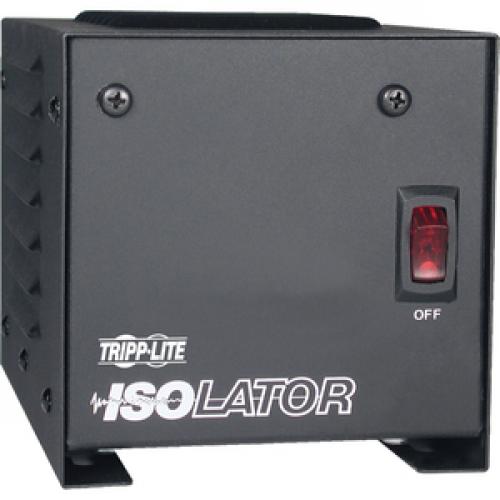 Tripp Lite By Eaton Isolator Series 120V 250W Isolation Transformer Based Power Conditioner, 2 Outlets Right/500