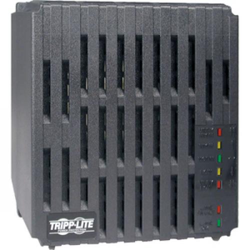 Tripp Lite By Eaton 2400W 120V Power Conditioner With Automatic Voltage Regulation (AVR), AC Surge Protection, 6 Outlets Right/500