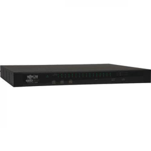 Tripp Lite By Eaton NetDirector 32 Port Cat5 KVM Over IP Switch   Virtual Media, 2 Remote + 1 Local User, 1U Rack Mount, TAA Right/500