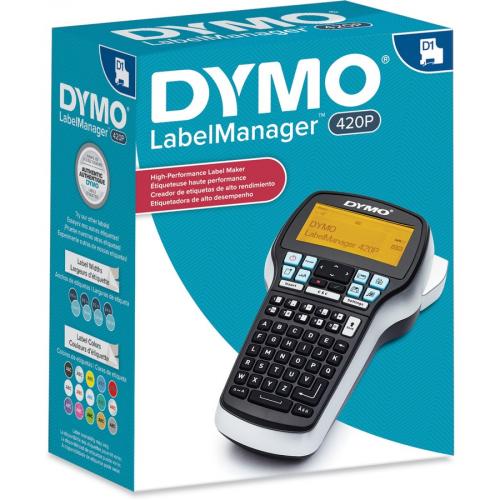 Dymo LabelManager 420P Portable Labelmaker Right/500
