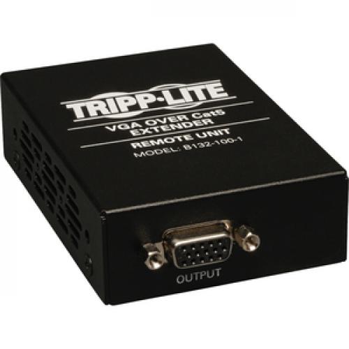 Tripp Lite By Eaton VGA Over Cat5/6 Extender, Box Style Receiver For Video, Up To 1000 Ft. (305 M), TAA Right/500