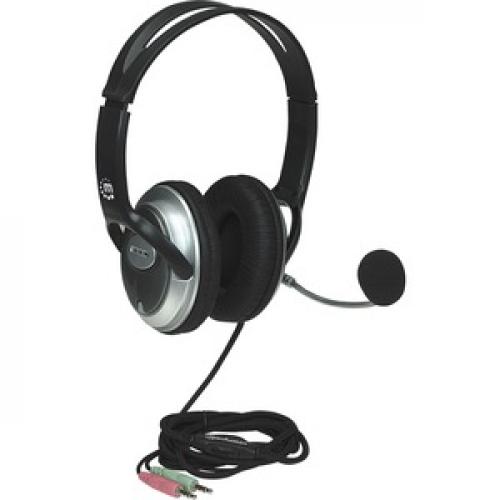 Manhattan Classic Stereo Headset With Flexible Microphone Boom Right/500