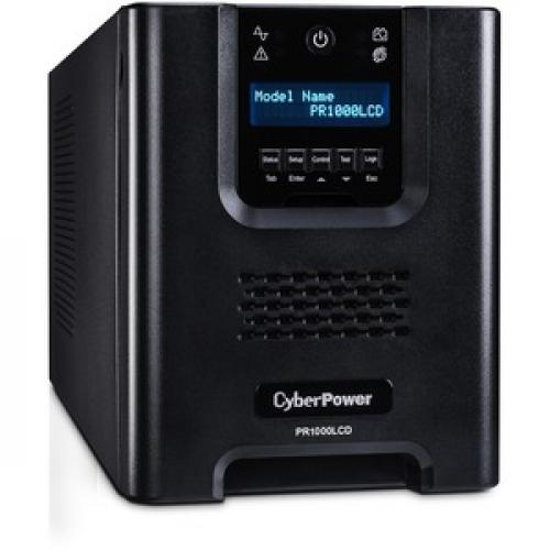 CyberPower PR1000LCD Smart App Sinewave UPS Systems Right/500