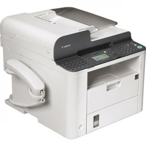 Canon FAXPHONE L190 Laser Multifunction Printer   Monochrome   White Right/500