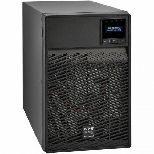 Eaton Tripp Lite Series SmartOnline 3000VA 2700W 120V Double Conversion UPS   5 Outlets, Extended Run, Network Card Option, LCD, USB, DB9, Tower   Battery Backup Right/500