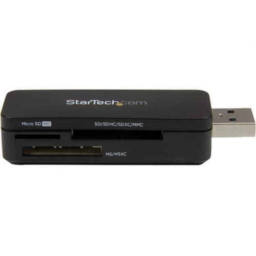 StarTech.com USB 3.0 External Flash Multi Media Memory Card Reader   SDHC MicroSD Right/500