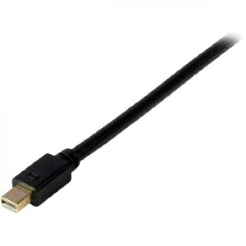 StarTech.com 6ft Mini DisplayPort To VGA Cable, Active Mini DP To VGA Adapter Cable, 1080p, MDP 1.2 To VGA Monitor/Display Converter Cable Right/500
