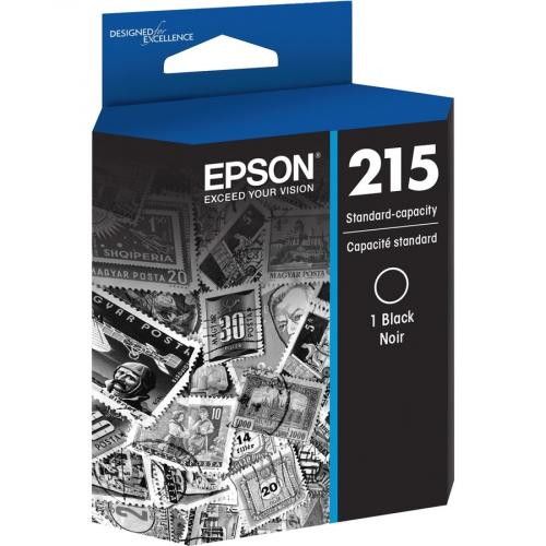 Epson 215 Original Inkjet Ink Cartridge   Black   1 Each Right/500