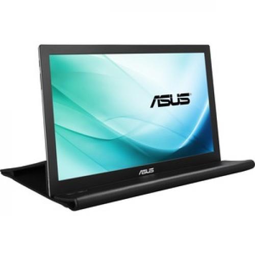 Asus MB169B+ 15.6" Full HD LED LCD Monitor   16:9   Black, Silver Right/500