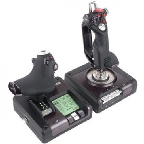 Saitek X52 Professional H.O.T.A.S. Part Metal Throttle And Stick Simulation Controller Right/500