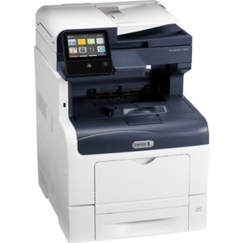Xerox VersaLink C405/DN Laser Multifunction Printer Color Copier/Fax/Scanner 36 Ppm Mono/Color Print 600x600 Print Automatic Duplex Print 80000 Pages Monthly 700 Sheets Input Color Scanner 600 Optical Scan Color Fax Gigabit Ethernet Right/500