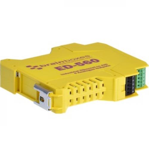 Brainboxes   Ethernet To 4 Analogue Outputs + RS485 Gateway Right/500