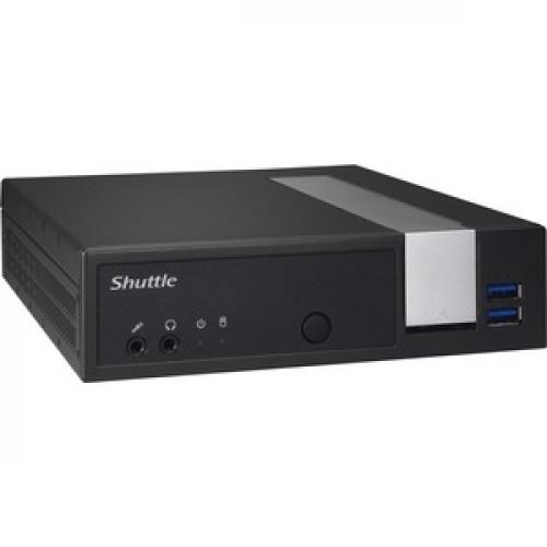 Shuttle XPC DX30 Barebone System   Slim PC   Intel Celeron J3355 2 GHz Right/500
