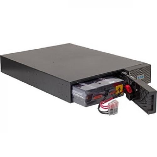 Eaton 9PX 1500VA 1350W 120V Online Double Conversion UPS   5 15P, 8x 5 15R Outlets, Cybersecure Network Card Option, Extended Run, 2U Rack/Tower Right/500