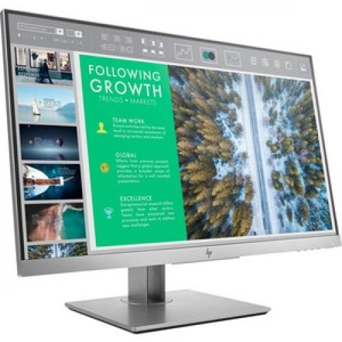 HP E243 24" EliteDisplay Business Monitor     1920 X 1080 Full HD Display   5 Ms Response Time   In Plane Switching Technology   Adaptable For A Single Footprint Set Up   4 Way Comfort Adjustability Right/500