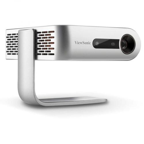 ViewSonic M1 Portable LED Projector With Auto Keystone, Dual Harman Kardon Speakers, HDMI, USB C, Stream Netflix With Dongle Right/500