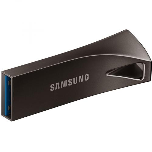 Samsung BAR Plus USB 3.1 Flash Drive 64GB Titan Grey Right/500