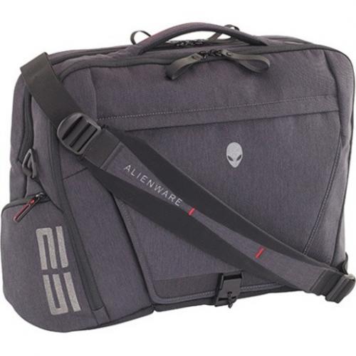 Mobile Edge Alienware Carrying Case (Briefcase) For 17.3" Alienware Notebook   Gray, Black Right/500