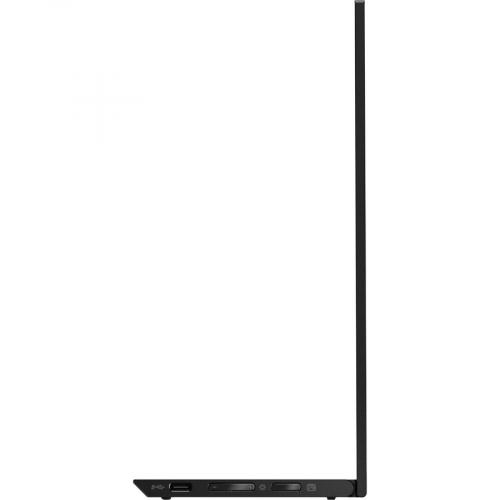 Lenovo ThinkVision M14 14" Class Full HD LCD Monitor   16:9   Raven Black Right/500