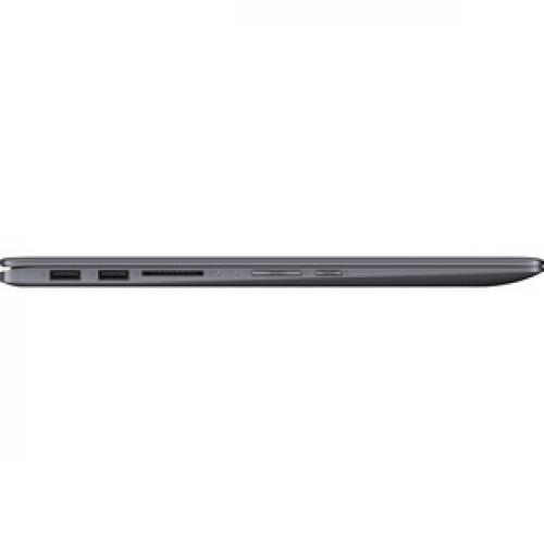 Asus VivoBook Flip 14 TP412 TP412FA DB72T 14" Touchscreen Notebook   1920 X 1080   Intel Core I7 (8th Gen) I7 8565U 1.80 GHz   8 GB RAM   512 GB SSD   Star Gray Metal Right/500