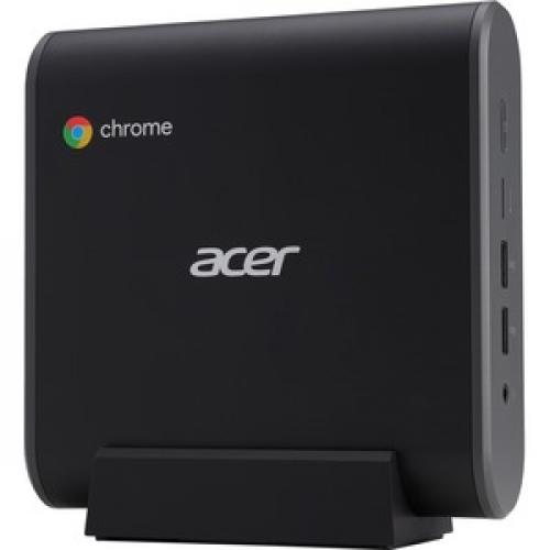 Acer CXI3 4GKM4 Chromebox   Intel Celeron 3867U Dual Core (2 Core) 1.80 GHz   4 GB RAM DDR4 SDRAM   32 GB Serial ATA/600 SSD Right/500