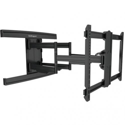 TV Wall Mount Supports Up To 100" VESA Displays   Low Profile Full Motion Large TV Wall Mount   Heavy Duty Adjustable Bracket Right/500