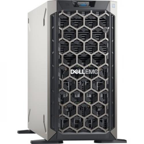 Dell EMC PowerEdge T340 5U Tower Server   1 X Intel Xeon E 2234 3.60 GHz   8 GB RAM   1 TB HDD   (1 X 1TB) HDD Configuration   Serial ATA Controller   1 Year ProSupport Right/500