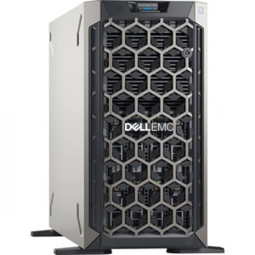 Dell EMC PowerEdge T340 5U Tower Server   1 X Intel Xeon E 2224 3.40 GHz   8 GB RAM   1 TB HDD   (1 X 1TB) HDD Configuration   Serial ATA Controller   3 Year ProSupport Right/500