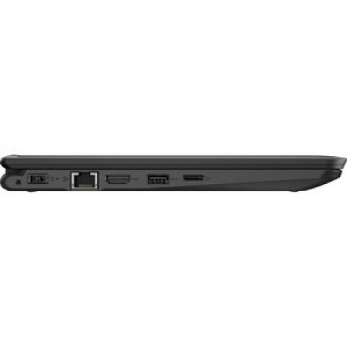 Lenovo ThinkPad Yoga 11e 5th Gen 20LMS06500 11.6" Touchscreen Convertible 2 In 1 Notebook   HD   1366 X 768   Intel Celeron N4120 Quad Core (4 Core) 1.10 GHz   4 GB Total RAM   128 GB SSD   Black Right/500