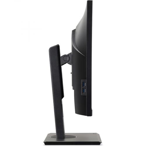 Acer B277 D 27" Webcam Full HD LCD Monitor   16:9   Black Right/500