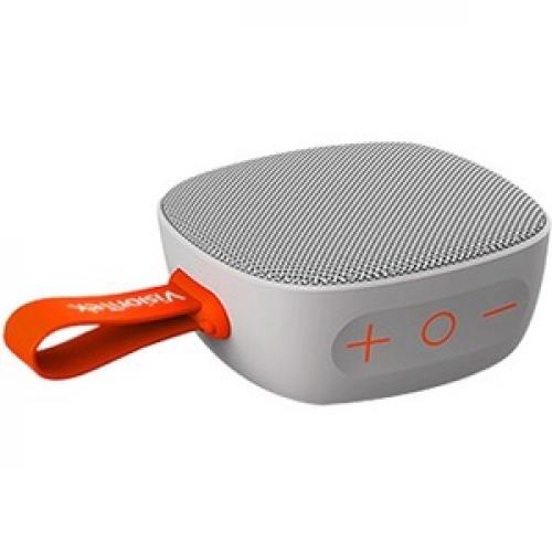 VisionTek Sound Cube Portable Bluetooth Speaker System   Gray Right/500