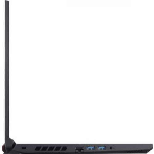 Acer Nitro 5 AN515 44 AN515 44 R078 15.6" Gaming Notebook   Full HD   1920 X 1080   AMD Ryzen 5 4600H Hexa Core (6 Core) 3 GHz   8 GB Total RAM   256 GB SSD   Obsidian Black Right/500