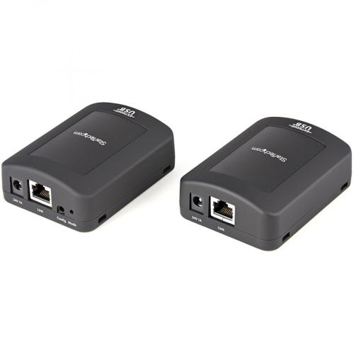 StarTech.com USB 2.0 Extender Over Cat5e Or Cat6 RJ45 Cable   330ft/100m USB Extender Adapter Kit W/ ESD   Locally Or Remotely Powered Right/500
