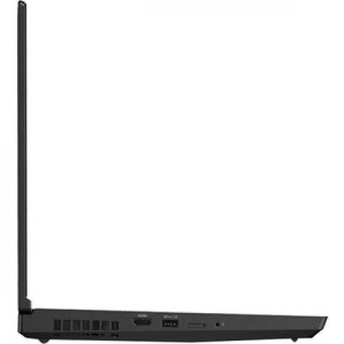 Lenovo ThinkPad P15 Gen 1 20ST003XUS 15.6" Mobile Workstation   Full HD   1920 X 1080   Intel Core I7 10th Gen I7 10750H Hexa Core (6 Core) 2.60 GHz   16 GB Total RAM   512 GB SSD   Glossy Black Right/500
